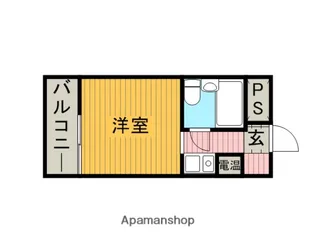 神奈川県相模原市緑区相原2丁目【マンション】の間取り