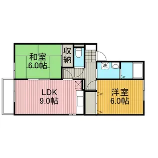 コーラルライフ【201号室】の間取り