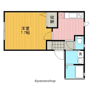 神奈川県相模原市中央区高根1丁目【アパート】の間取り