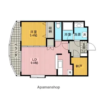プレステージ原宿【2階】の間取り