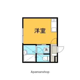 ロッシェル鹿沼台【1階】の間取り