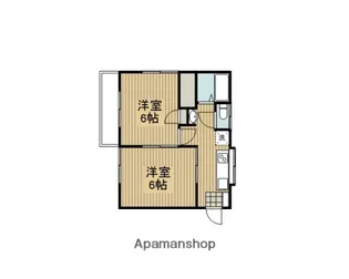 ハイツグロリア【1階】の間取り