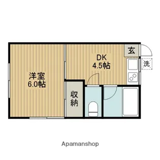 蓼科コーポ【2階】の間取り