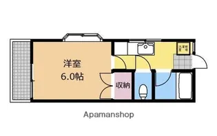 ニューバーリャ・S【105号室】の間取り