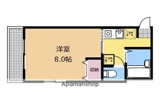 ドリームハイム【201号室】の間取り