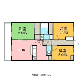 アーバンプレイス橋本【5階】の間取り