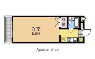 エクレール山王【201号室】の間取り