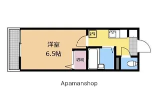 ココナ・ビレッジ【206号室】の間取り