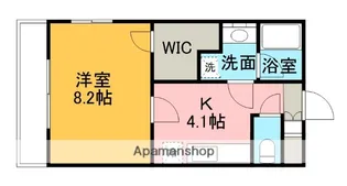 プリンセッサ【3階】の間取り