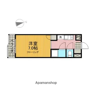 ラ・リューシュ【3階】の間取り