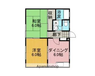 ファミール村田【1階】の間取り