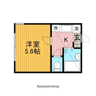 フローラ共和【2階】の間取り