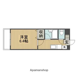 ホワイトパレス【1階】の間取り