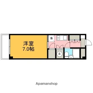 メゾンさがみ【1階】の間取り