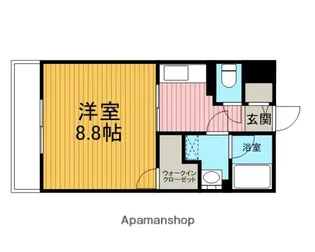 ベルコリーヌⅡ【103号室】の間取り