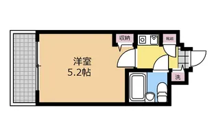 ジョイフル相模原第2【10階】の間取り