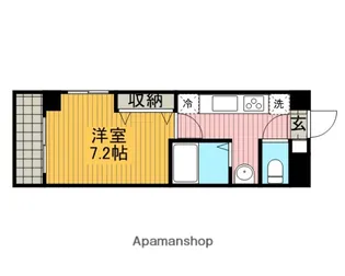 K−EAST【3階】の間取り