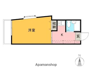 エントピア橋本【2階】の間取り