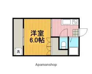 フェリスタ上矢部【2階】の間取り