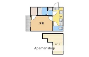 ベルメール相生【203号室】の間取り