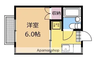 メゾン・ド・アール【203号室】の間取り