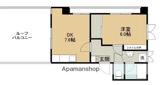 MAX橘ビル【401号室】の間取り