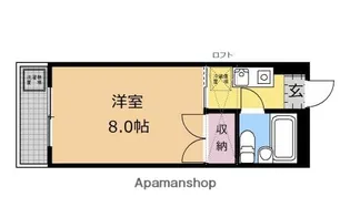 フェスト渕野辺【406号室】の間取り