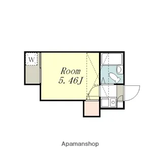 神奈川県相模原市南区若松5丁目【アパート】の間取り