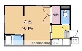 味好荘【101号室】の間取り