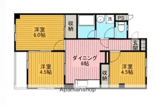 フジドエル【2階】の間取り