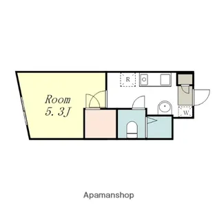 ハイツFK相模大野【1階】の間取り