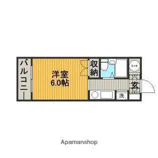 コンフォルト【4階】の間取り