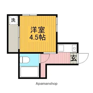 サンアーバン相模原【4階】の間取り