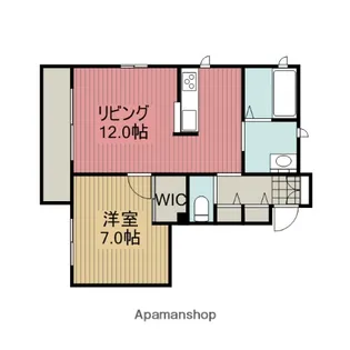 YSヴィラⅢ【1階】の間取り