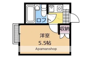 ハウスフォーレ【101号室】の間取り