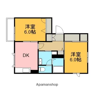 ベルデディアスⅠ【2階】の間取り
