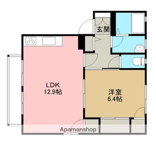 PURE HOUSE A【2階】の間取り