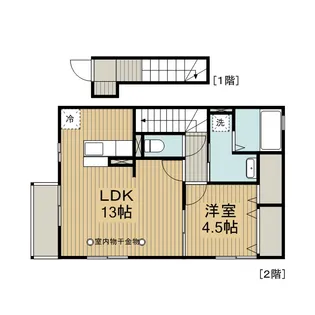 プリマヴェール【2階】の間取り