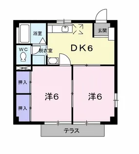 トラッド小川【1階】の間取り