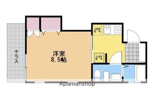 T’S CUBE【102号室】の間取り