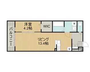 リブリ・オハナ・R&A【1階】の間取り