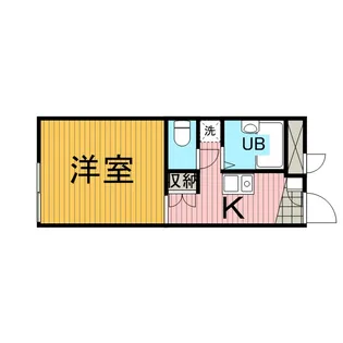 レオパレスエスペランサ【2階】の間取り