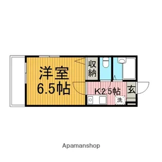 スプリングコート中町【1階】の間取り