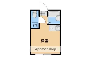 フェリーチェふちのべ【201号室】の間取り