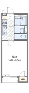 クレイノ蔵【2階】の間取り