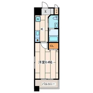 SHELL MIYAKO Ⅰ【5階】の間取り