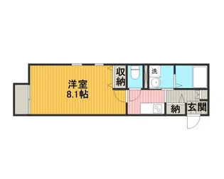 エクレール【1階】の間取り