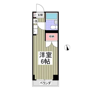 メゾンドサガミ【1階】の間取り