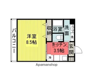 ジェミニ【2階】の間取り