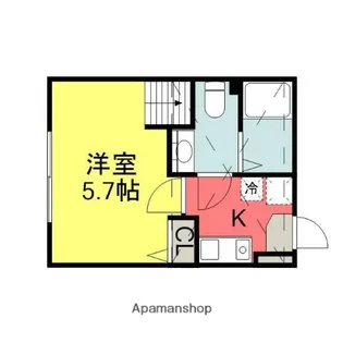 グリーンベル【1階】の間取り